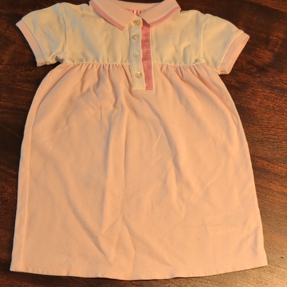 Boss Pink and White Garment